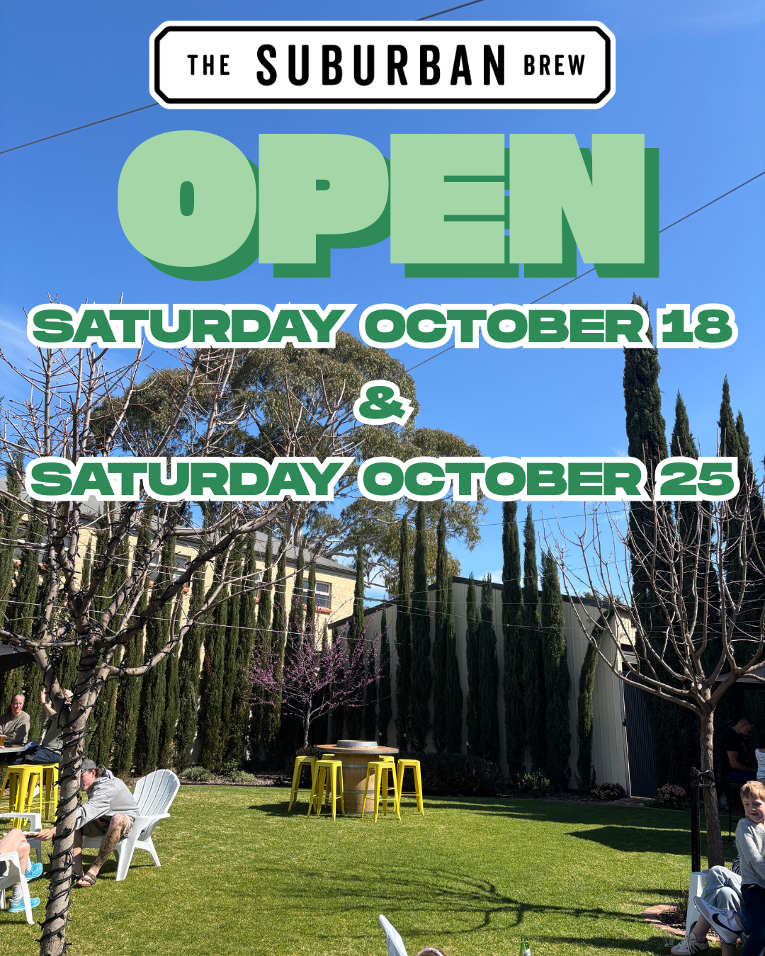 Backyard Open Days – The Suburban Brew Goodwood