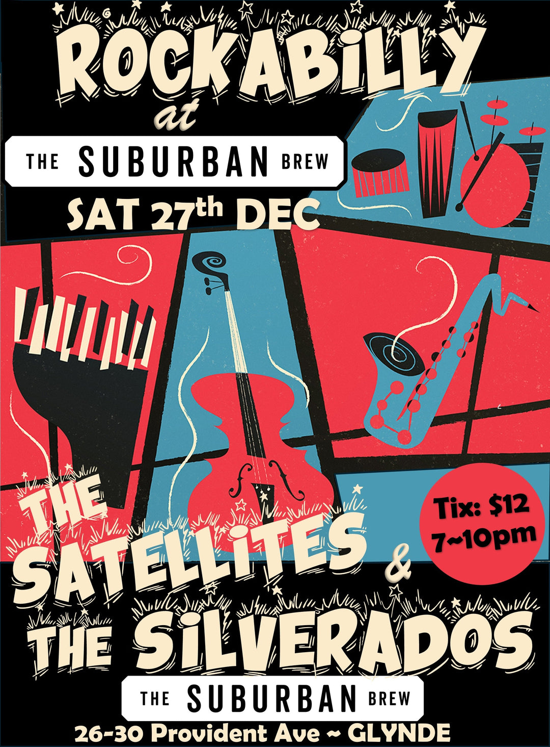 Rockabilly Night at The Suburban Brew