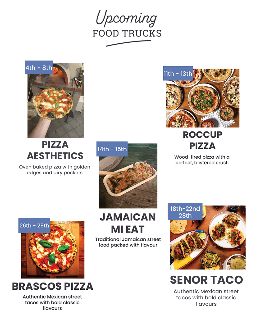 March Food Trucks at Suburban Brew Glynde