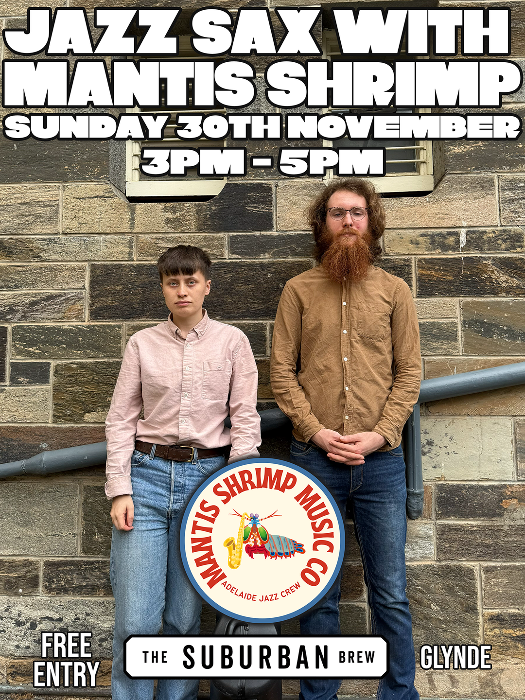 Jazz Sax with Mantis Shrimp Music Co