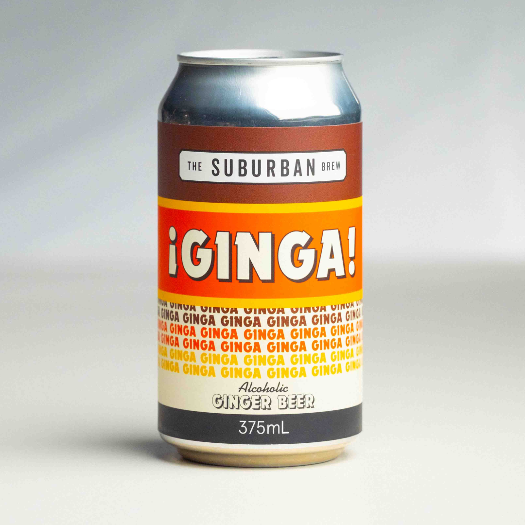 'Ginga' Alcoholic Ginger Beer – The Suburban Brew