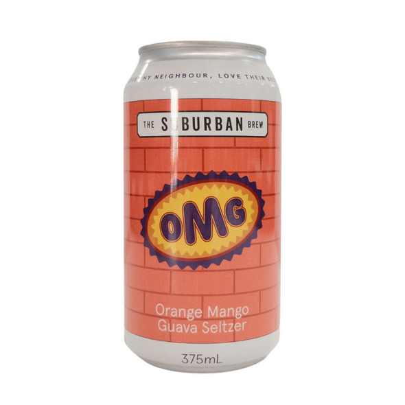 OMG Orange, Mango, Guava Brewed Seltzer